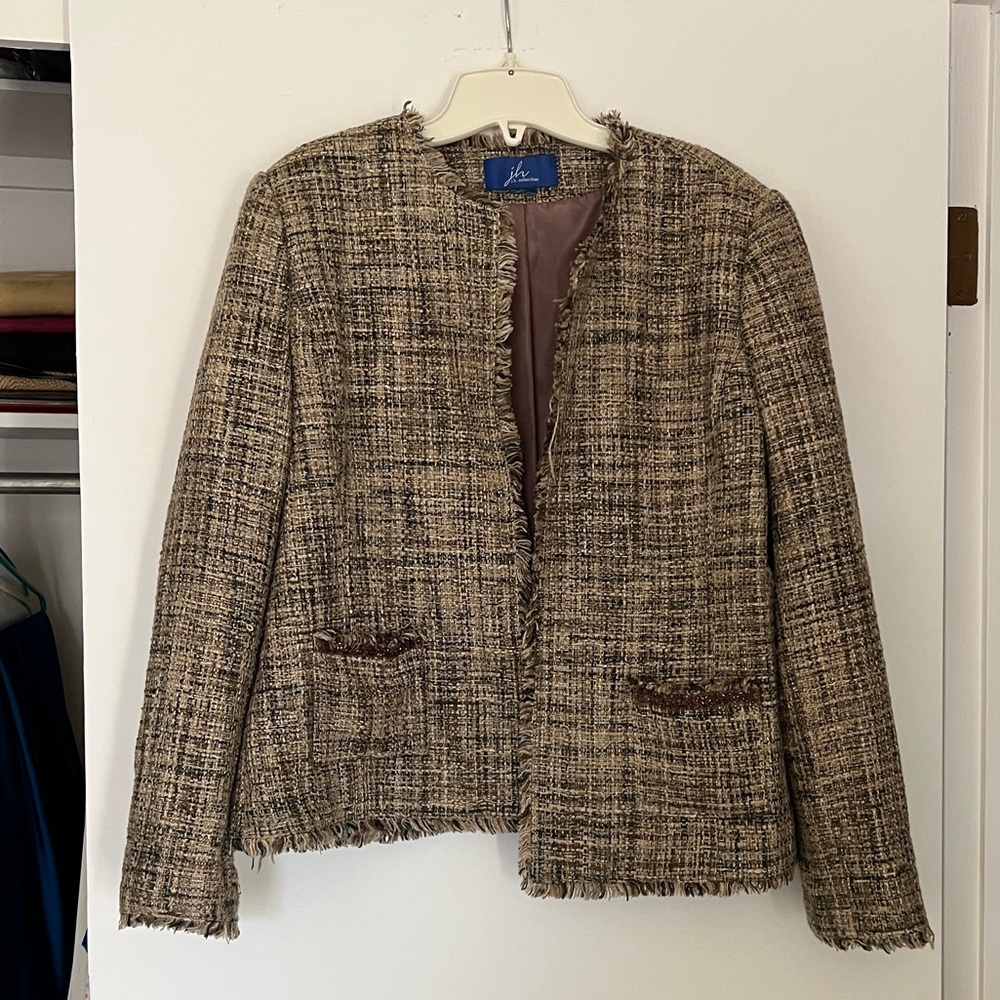 J.H. Collectibles Fringe Trim Blazer